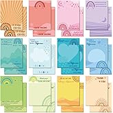 Teling 24 Pcs Inspirational Employee Appreciation Sticky Notes Motivational Sticky Note Gifts Bulk 3 x 4 Inch Spanish Thank You Motivational Notes for Teacher Employee Worker(Appreciation)