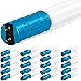 hykolity 20 Pack 4FT LED T8 Ballast Bypass Type B Light Tube, 18W, 2400lm for Single-Ended & Dual-Ended Connection, 5000K, Frosted Lens, T8 T10 T12 Tube Light for G13, 120-277V, UL Listed