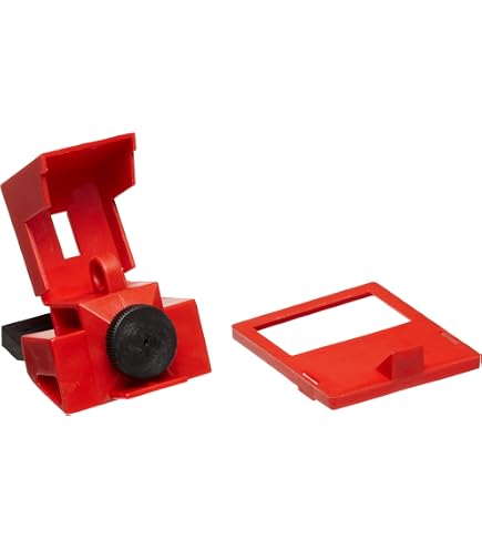 Amazon.com: Brady 65965 Breaker Lockout (Pack of 6) , red