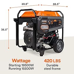 Generac 19,300/15,500-Watt Portable Gas Generator