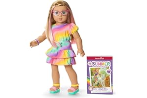 American Girl, Summer McKinny Girl of The Year 2025 18-inch Doll and Journal, with Strawberry-Blonde Hair and Blue Eyes, Ages 6+