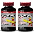 Natural Male Enchantment Pills Increase Size and Length - LONGJACK Size UP (All Natural Formula) - tongkat ali Extract - longjack for Men - tongkat ali Complex - 2 Bottles 120 Capsules