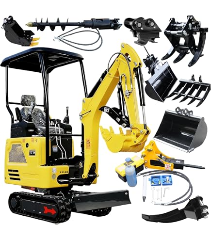 Amazon.com: DS-R327, 1.8 Ton Mini Excavator, KubotaDiesel 14HP, w