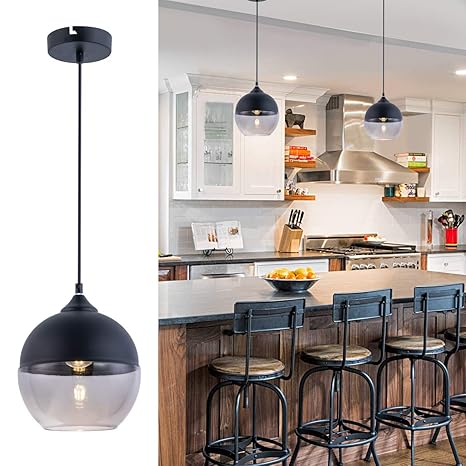 Black kitchen light fixtures Black kitchen light fixtures