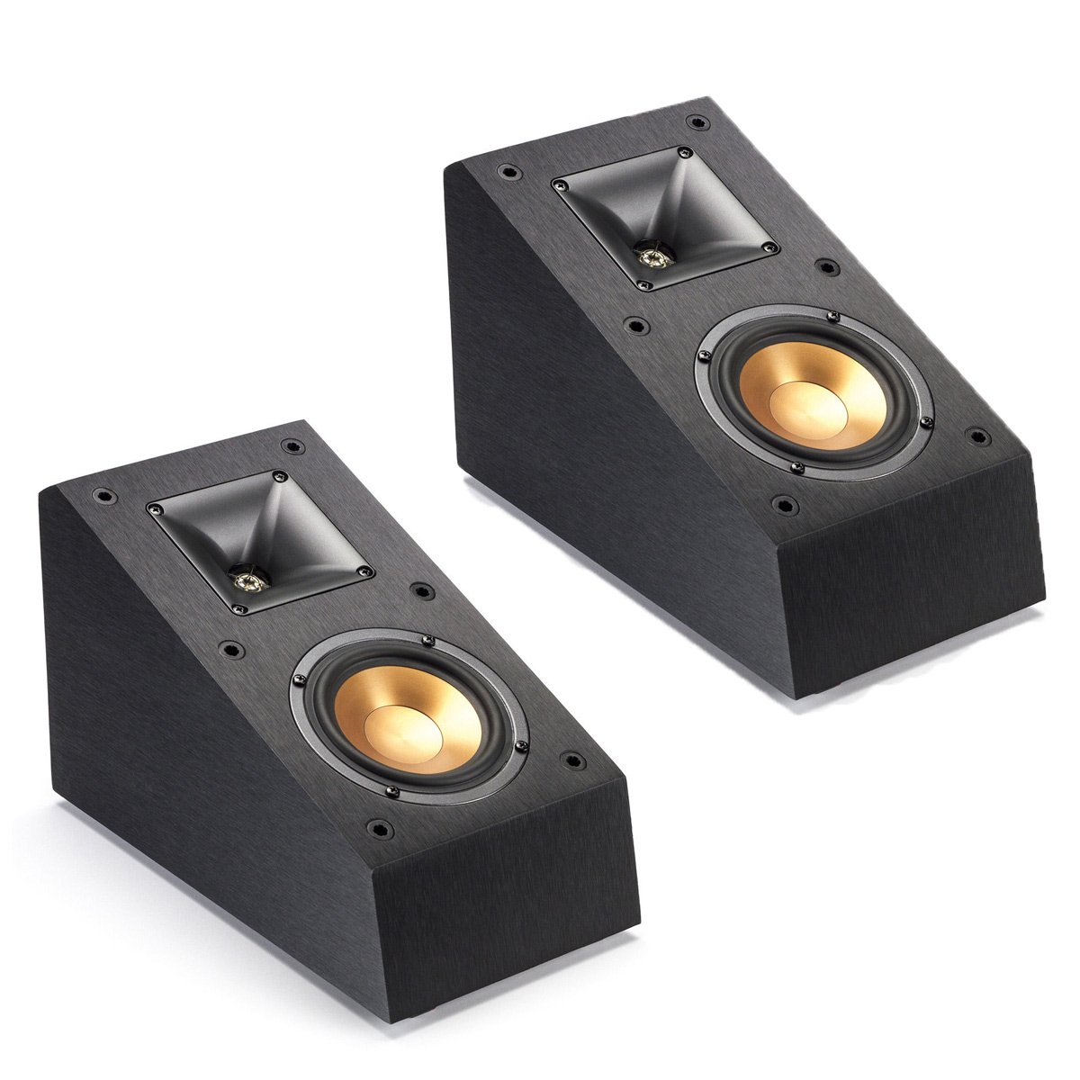 Klipsch Surround Dolby Atmos Bookshelf Home Speaker Set of 2, Black