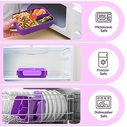 Jelife Lunch Box Kids Bento Box - Large Bento-Style