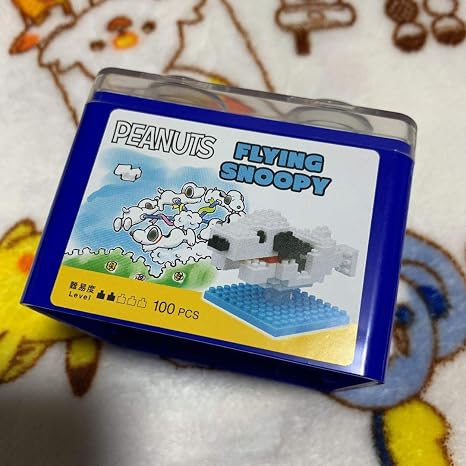 Amazon スヌーピー ナノブロック Usj ユニバ Flying Snoopy ブロック ホビー