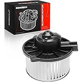 A-Premium Front HVAC Heater Blower Motor with Fan Cage | Compatible with Toyota Corolla 2003-2008, Matrix 2003-2007, L4 1.8L - Replace# 87103-02370, 8710302050