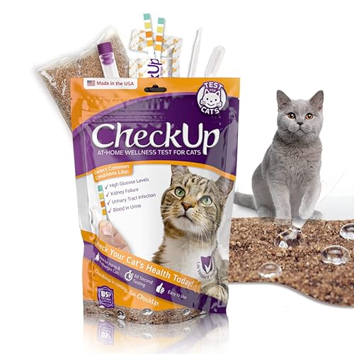 KIT4CAT CheckUp at Home Cat Wellness Test Kit 2lb Hydrophobic