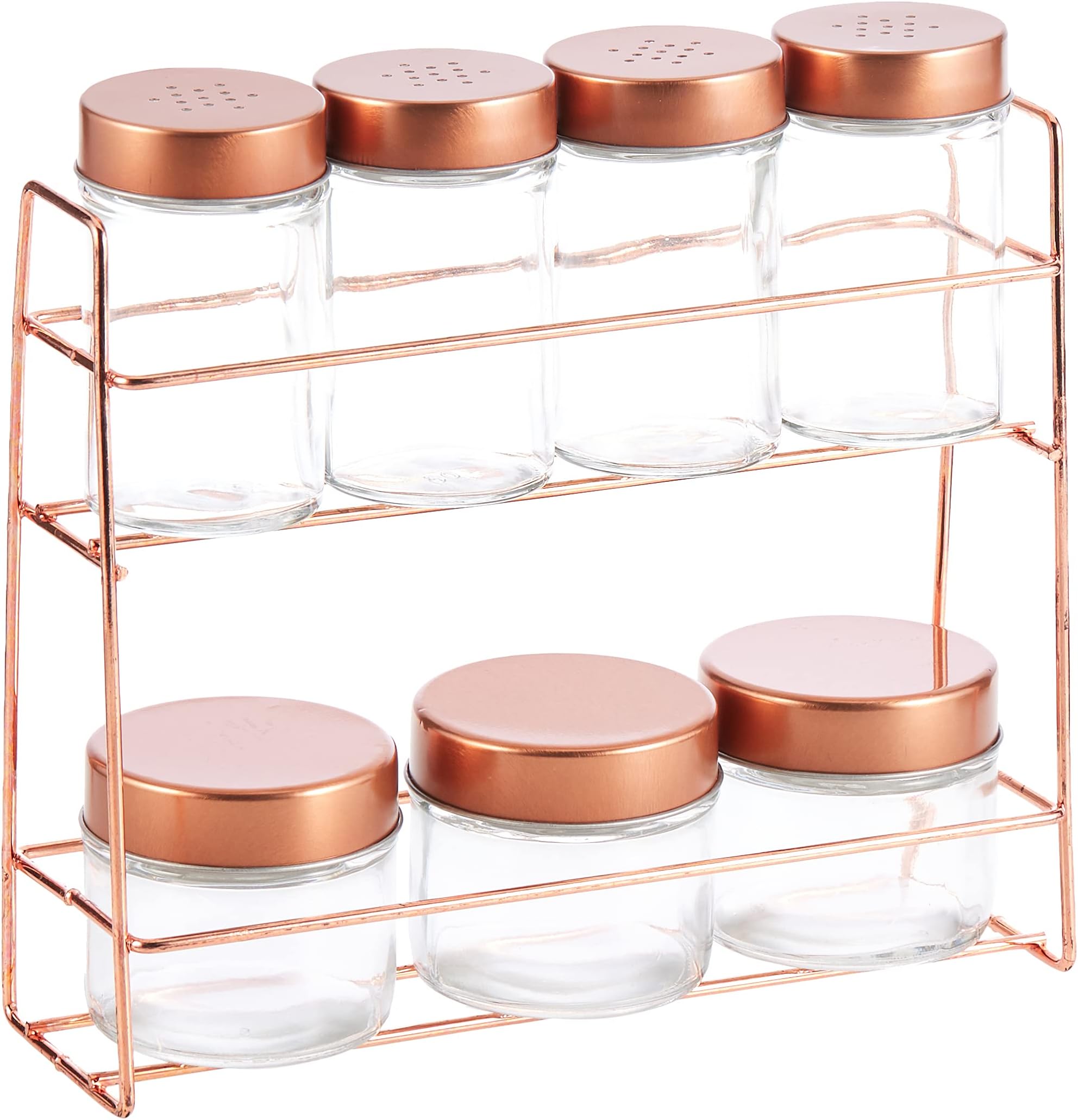 HarmonyTABLE TOP 7pcs GLASS CONDIMENT SET 90ml, 100ml