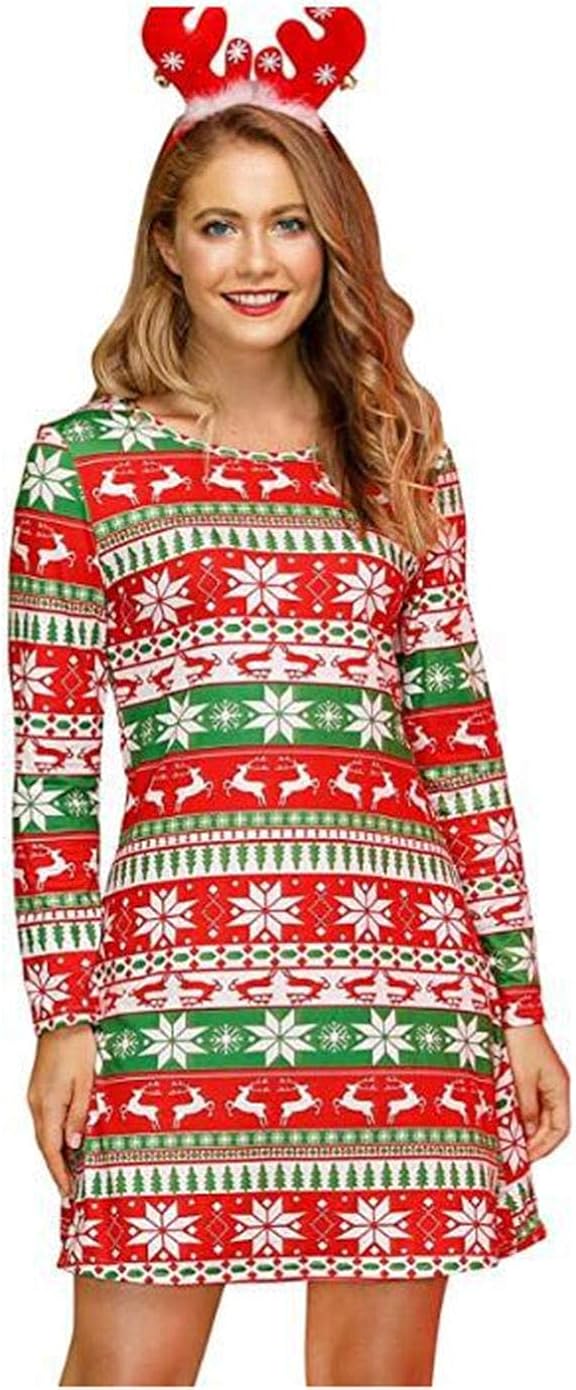 womens ugly christmas outfit