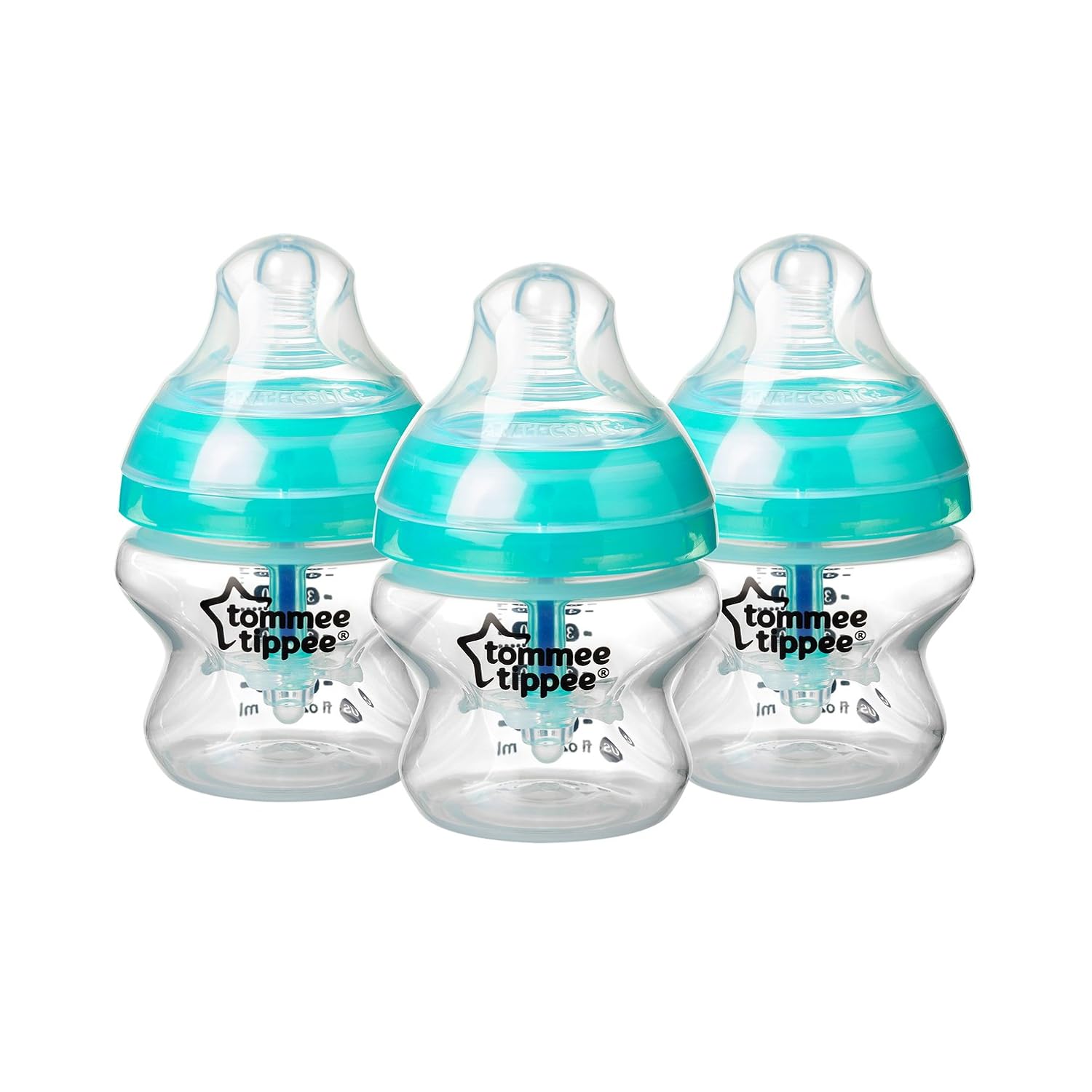 Tommee Tippee Advanced Anti-Colic Newborn Baby Bottle Feeding Set, Heat Sensing Technology, BPA-Free : Baby
