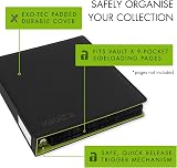 Vault X Exo Tec Ring Binder Slim 540 Cards Black/Green Trading Card view 4