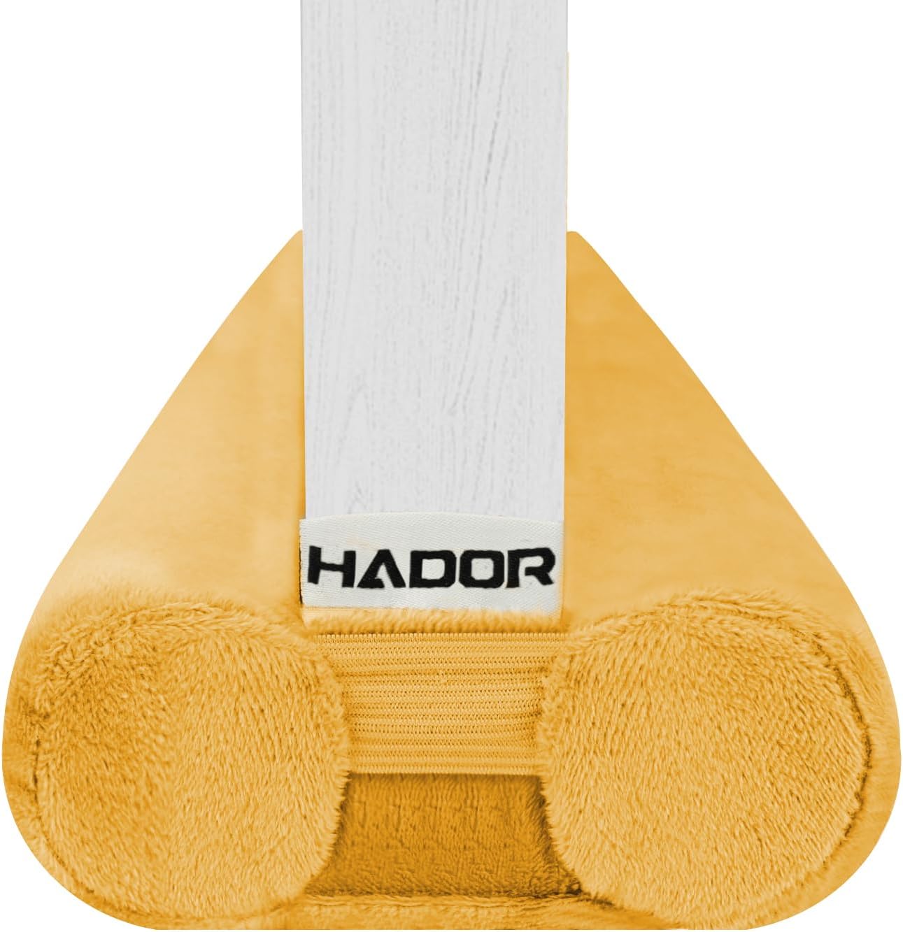 Draft Stoppers - HADOR Double Side Draft Stopper Noise Blocker 36 in for Bottom of Door, Yellow Twin Round Door Draft Stopper Seal Gap Machine-Washable Air Blocker