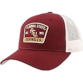 Florida State Seminoles NCAA Officially Licensed Snapback Hat Big Rig Patch Team Color White Switchback