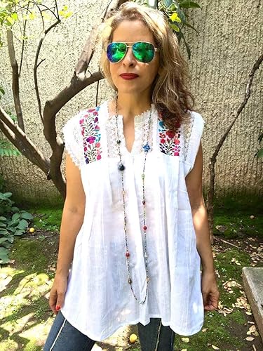 plus size white tunic blouse