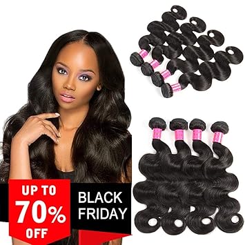 Buy 20 22 24 26 Bestsojoy Peruvian Body Wave 4 Bundles 10a
