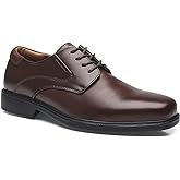 Wide Width Brown Oxfords for Men by La Milano