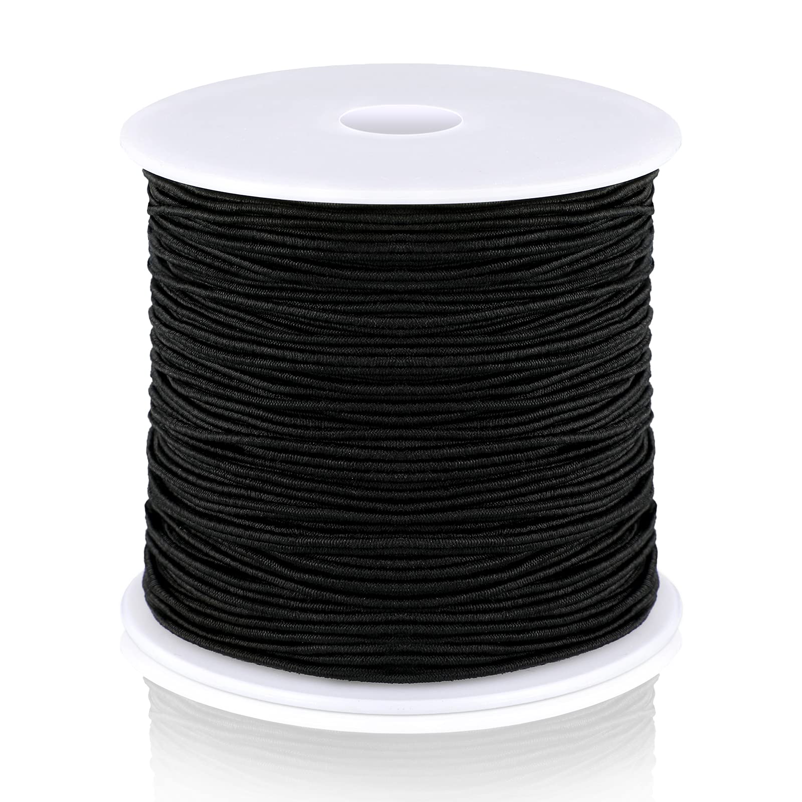 Outus 1 mm Elastic Cord Thread, 100 Meters, Black