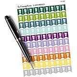 Day Off Page Flag Stickers, Stickers for students and workers, Work Stickers, Student Stickers, Stickers for adults, stickers