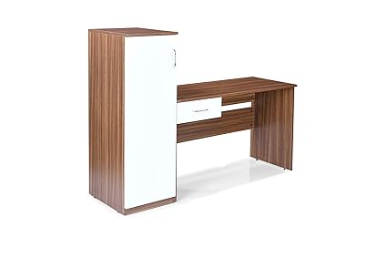 Trevi Bintan Study Table Suede Matte Finish Indiana Teak