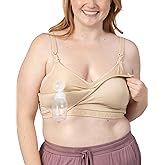 Kindred Bravely Sublime Contour Hands Free Pumping & Maternity Bra for Nursing and Breastfeeding