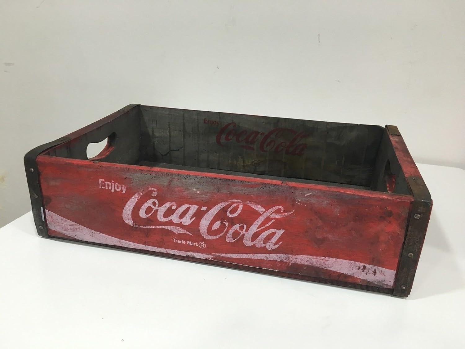 Vintage Retro Original Coca Cola caja de madera caja de madera: Amazon.es: Hogar