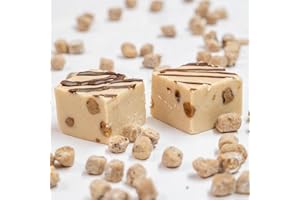 VALLEY FUDGE & CANDY Valley Fudge, Cookie Dough Fresh Artisan Fudge, Real Butter, Gourmet Candy, Half Pound Package