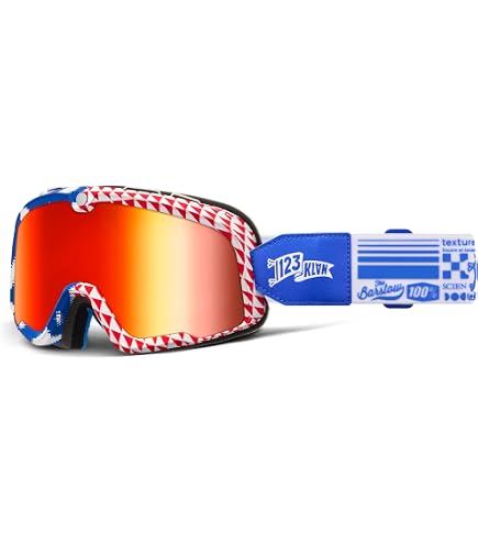 Amazon.com: 100% BARSTOW Premium Protective Sport Goggles (Cardiff