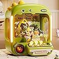 Vanvimen 64 PCS Large Claw Machine for Kids Dinosaur,Vending Machine Toys with Sound Lights,Candy and Prize Electronic Dispenser Game Ages 3-4 4-8,Birthday Party Gift for 3 4 5 6 Year Old Boys Girls