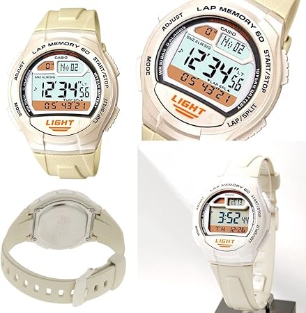 Amazon Co Jp Casio Sports Gear 100m防水 Dual Time デジタル プラベルトウォッチ メンズ向 W 734j 2ajf W 734j 7ajf W 734j 7ajf ホワイト おもちゃ