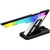 CyberPrism GPU Support Bracket, ARGB GPU Sag Bracket, 75&ndash;125mm | Aluminum Core, Magnetic Base, 5V 3-Pin ARGB Sync, For Heavy Triple-Slot Graphics Cards And RTX 30/40/50 Series