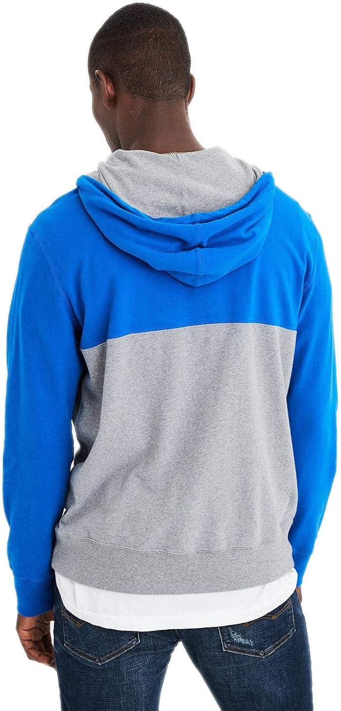 ae colorblock half zip sweatshirt
