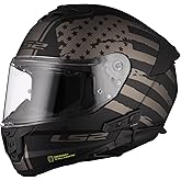 LS2 Helmets Stream II Full Face Motorcycle Helmet with Midland Spectrum Bluetooth Headset