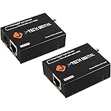 J-Tech Digital Optical/Coaxial Digital Audio Extender/Converter Over Single Cat5e/6 Cable (PoC) up to 990’ (300m) for Dolby D