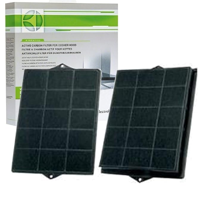 AEG Type 160 Charcoal Carbon Cooker Hood Vent Filter (290 x 230 x 37 mm) Amazon.co.uk Kitchen