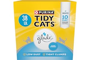 Purina Tidy Cats Clumping Multi Cat Litter, Glade Clear Springs - 38 lb. Box