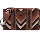 Wrangler Wallet Wristlet Aztec Clutch Long Purse Boho Credit Card Holder Wallet