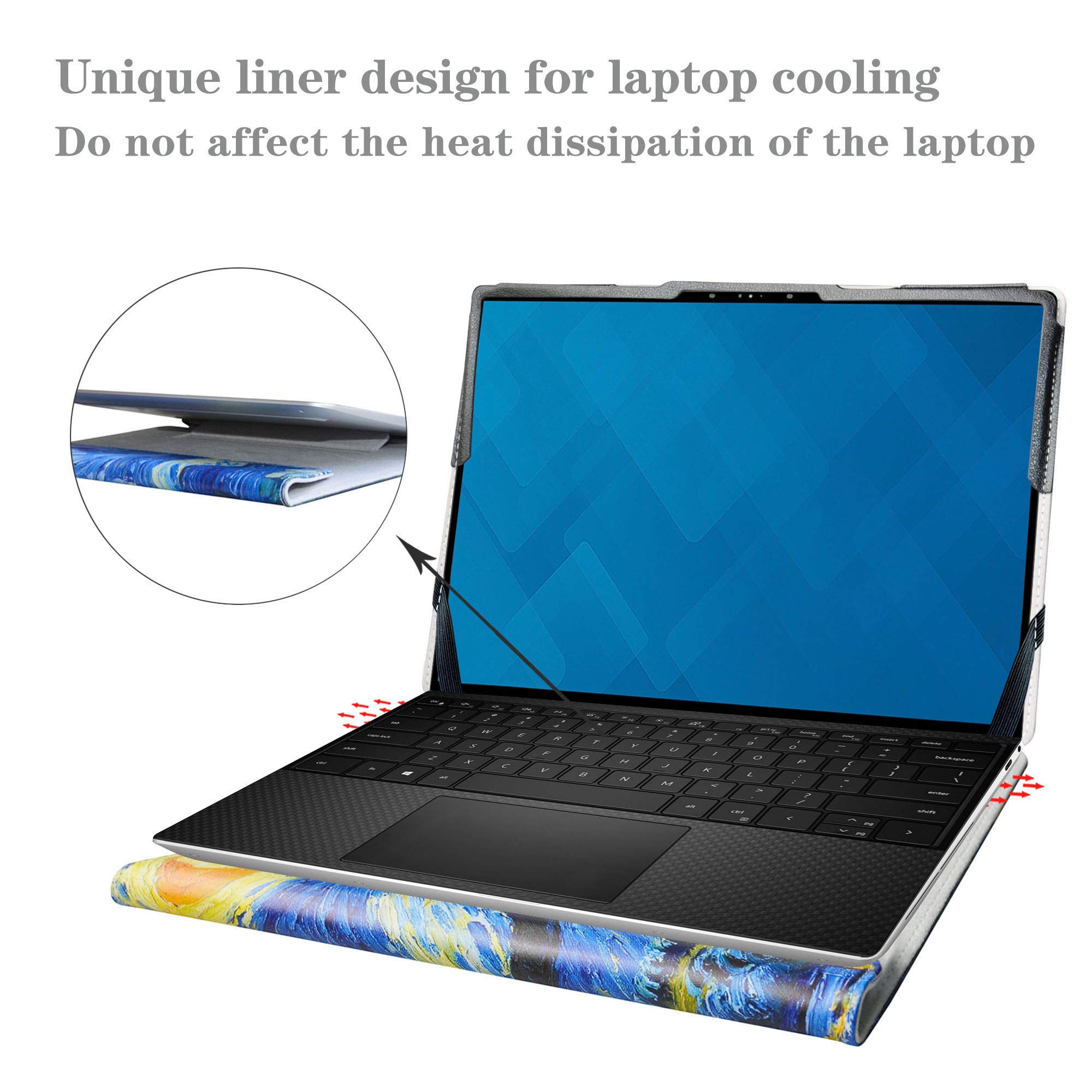 Alapmk Protective Cover Case for 13.3