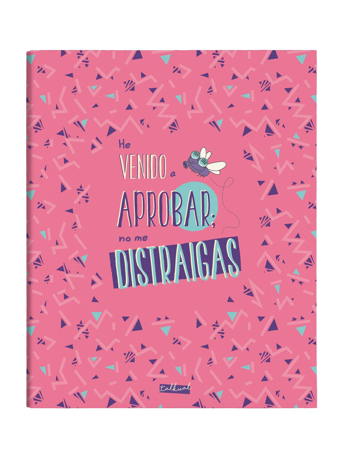 Finocam - Folder 4 Rings 230x321 Diam. 40mm Talkual Approved Pink Spanish