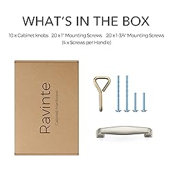 Ravinte 10 Pack Cabinet Pulls Kitchen Cabinet
