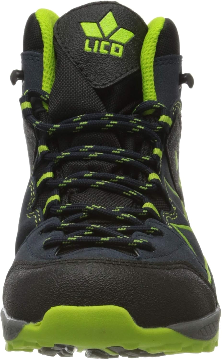 Brütting Unisex Kid's Ohio Low Rise Hiking Shoes, Marine Schwarz Lemon, 1 UK - Image 3