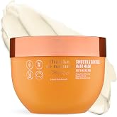 Thanks To Nature Smooth and Control Keratin Hair Mask, 7.6 fl oz | With Hydrolyzed Keratin, 60-Second Deep Conditioning Treatment, Tames Frizz and Flyaways, Vegan, Paraben Free, Damaged Hair