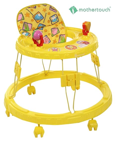 Mothertouch Chikoo Round Walker (Yellow)