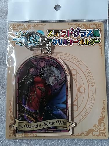 Amazon 黒猫のウィズ アルドベリク アクリルキーホルダー ステンドグラス風 アイドル 芸能人グッズ 通販