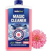 WoldoClean Robot Mop Cleaning Solution 25.36 fl oz - Floral Floor Cleaner | Compatible with Roborock, Dreame, Roomba, Tineco, Shark, Eufy, Ecovacs, low foam, light flower scent, 75 to 150 uses