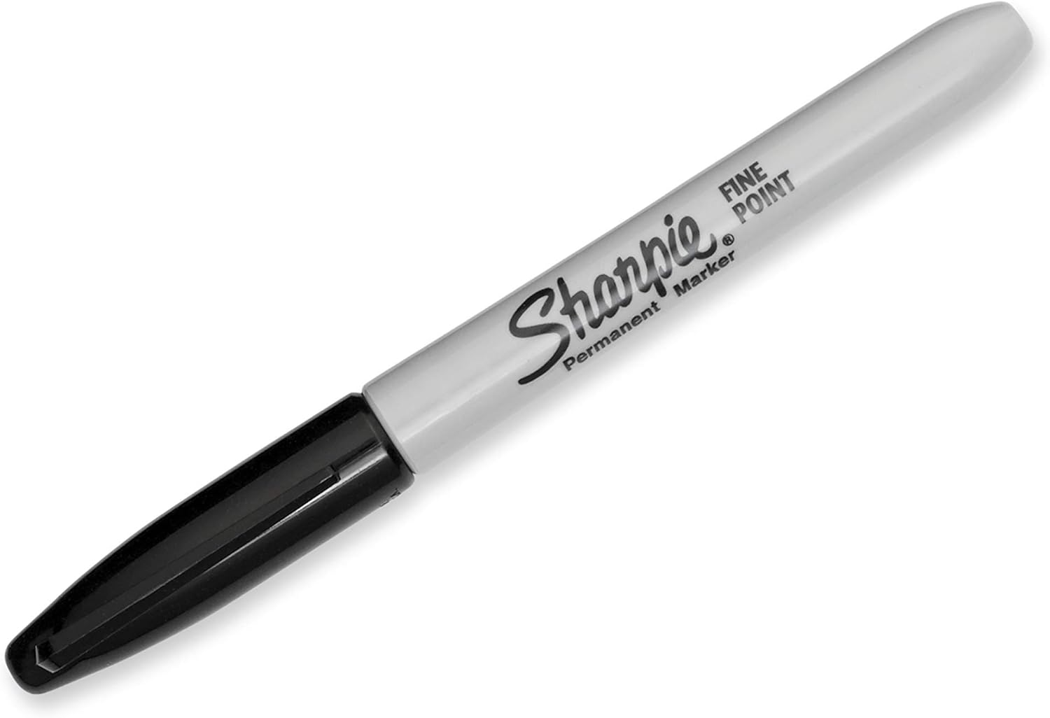 Sharpie Permanent Markers, Fine Point, Black, 12 Count : Office Products