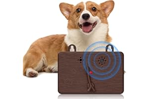 ERDFCV Anti Barking Devices for Dogs, 50FT Ultrasonic Dog Bark Control Devices with 4 Modes, Ultrasonic Dog Deterrent Bark Box Sonic Dog Barking Deterrent Devices for Indoor/Outdoor Dog Use