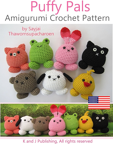 Download Puffy Pals Amigurumi Crochet Pattern (Easy Crochet Doll Patterns Book 8) (English Edition) PDF