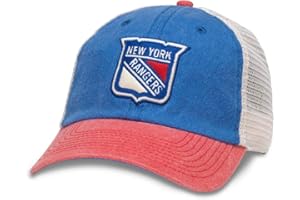 American Needle NHL Hanover Logo Mesh Adjustable Strapback Trucker Hat